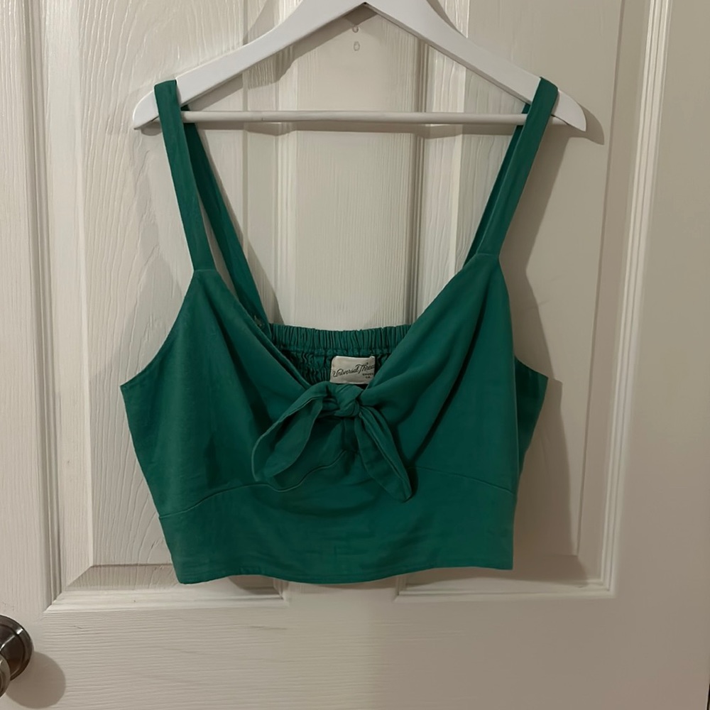 Target Universal Thread Green Crop Top